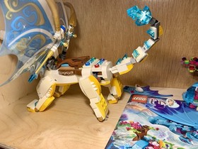 Lego Elves: (incomplete) 41179 Queens Dragon & 41172 Water Dragon W/Manual