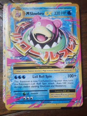 The Pokémon Company M Slowbro EX 27/108 Evolutions Ultra Rare Holo Eng 220HP