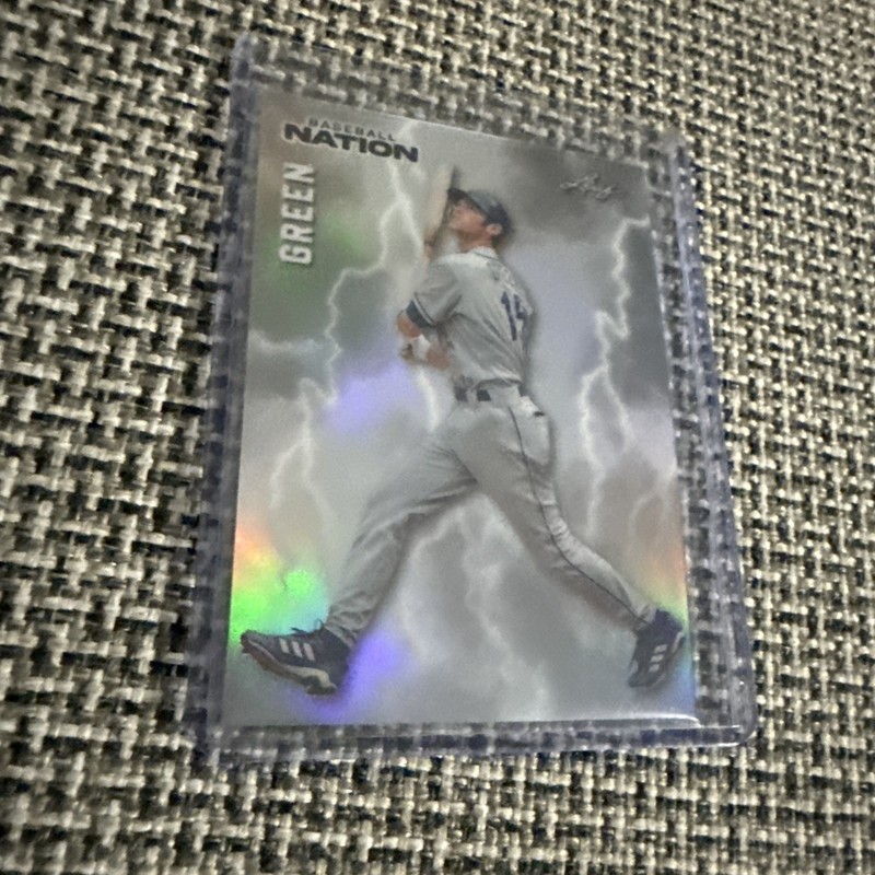 Leaf 2026 Trading Cards Baseball Poster Shawn Green Silver #PB-34 Dodgers /75