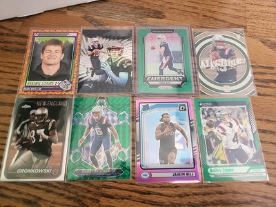 New England Patriots Insert Lot.. Maye Gronkowski Gonzalez Bell Milton