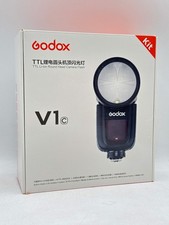 Godox V1-C Wireless Adjustable Flash for, Nikon, Sony, Panasonic, Fujifilm Canon