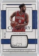 2016-17 Panini National Treasures Century Materials 48/99 Jahlil Okafor #10 0s5s