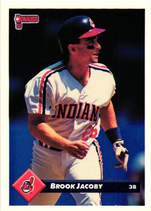 1993 Donruss - #493 Brook Jacoby 