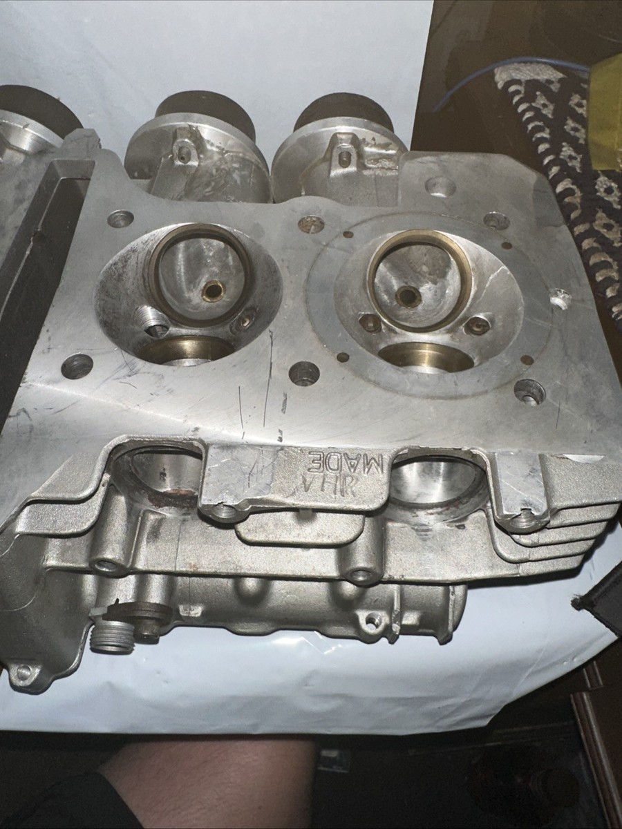 dragbike kz z1 73-80 J converted bare Vance & Hines Dual Plug Head