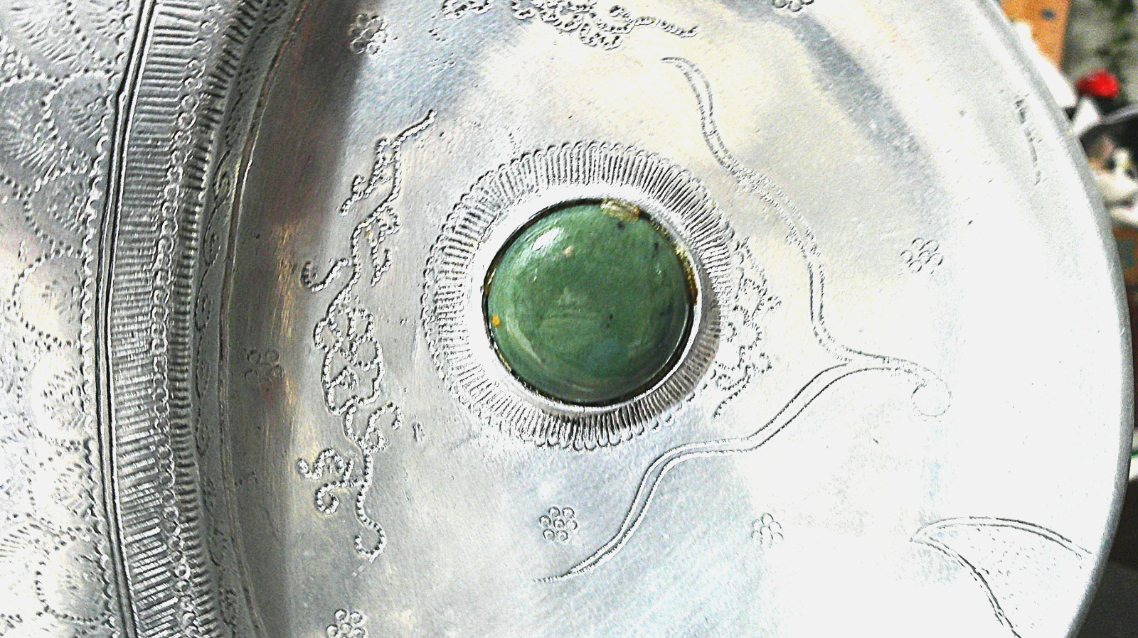 Large  Aluminum Fish Serving Platter by Arthur Court Design Vintage 25"