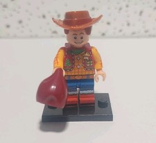 Custom Lego  Woody Christmas Santa Minifigure toy story with stand 