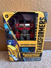 NEW  OPTIMUS PRIME Hasbro Transformers Studio Series 102 Buzzworthy Bumblebee -