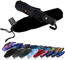 SY COMPACT Travel Umbrella Windproof Automatic Umbrellas Small Compact UV Sun Pr