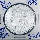 1898 BU UNCIRCULATED MORGAN SILVER DOLLAR AUTHENTIC U.S. MINT FREE SHIPPING 5465