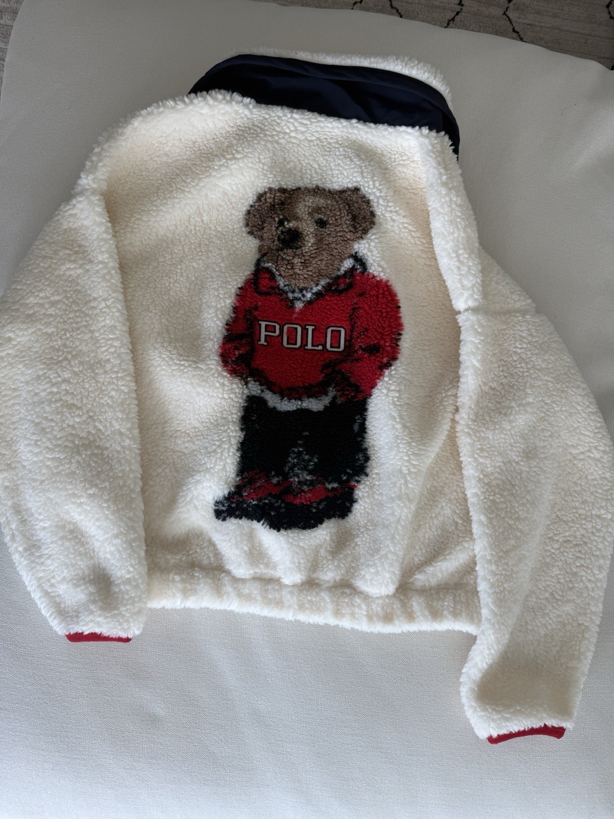 SOLD OUT XXS Polo Ralph Lauren Bear Fleece Pullover NWT 2
