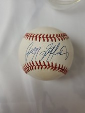 Gregg Jeffries Autographed Signed Official NL Baseball New York Mets Tigers