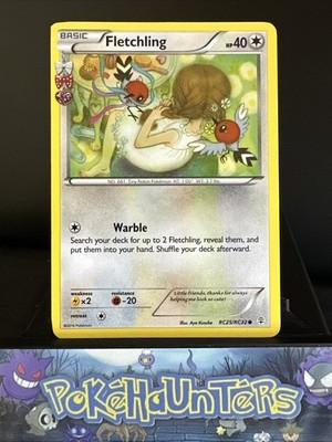 Pokemon Karte Fletchling RC25/RC32 Generations Special Radiant Collection L/P