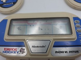 Nintendo Game & Watch Donkey Kong Hockey Micro vs System HK-303 Works!