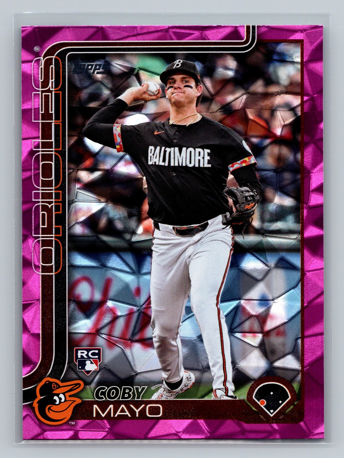2025 Topps COBY MAYO #20 Pink Diamante