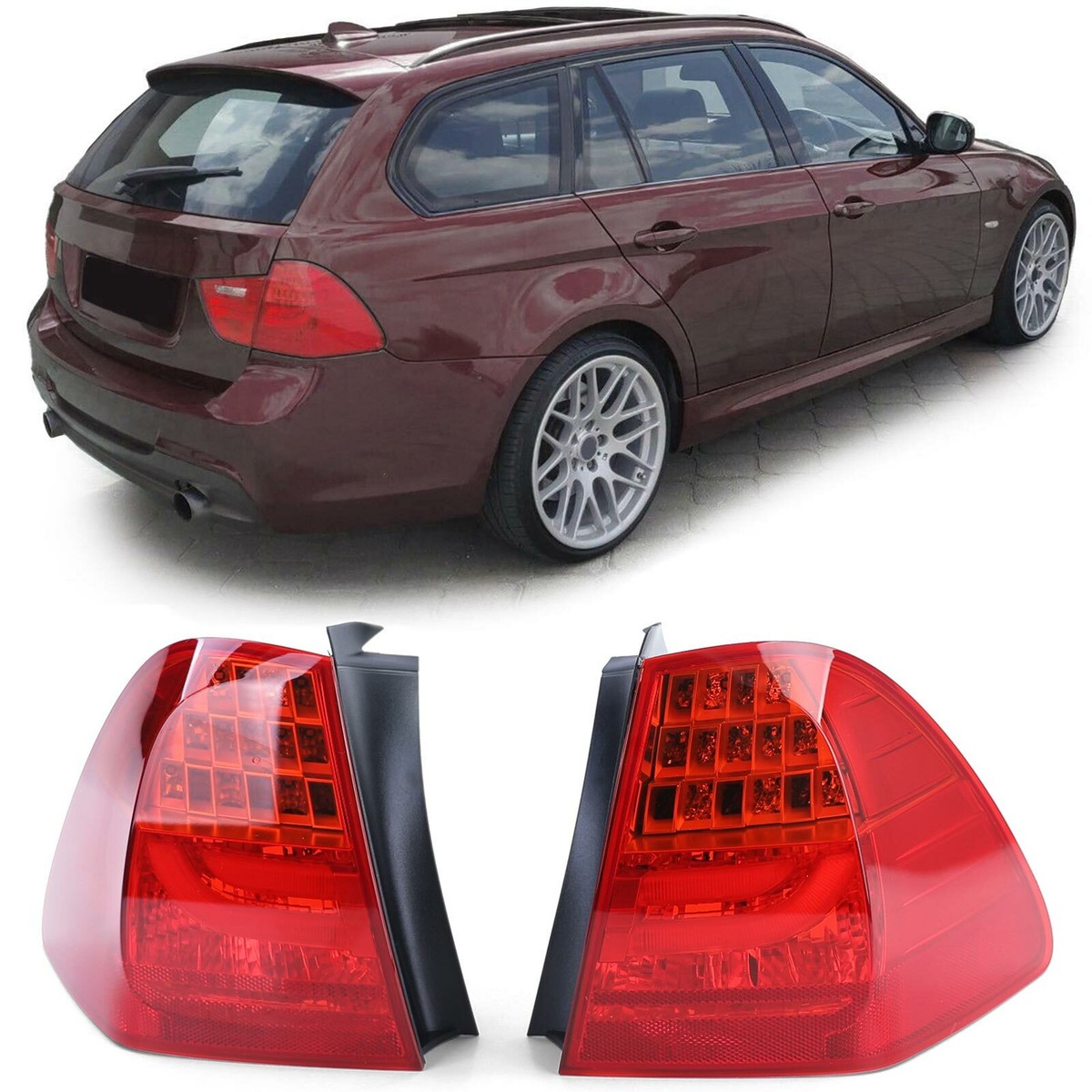 BMW E91 3シリーズツーリングLEDテール 紅白 BMW E91 3シリーズ
