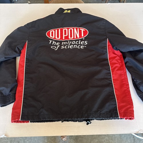 Vintage Chase Authentic NASCAR Jeff Gordon 24 DuPont Racing Jacket Size M - Picture 6 of 7