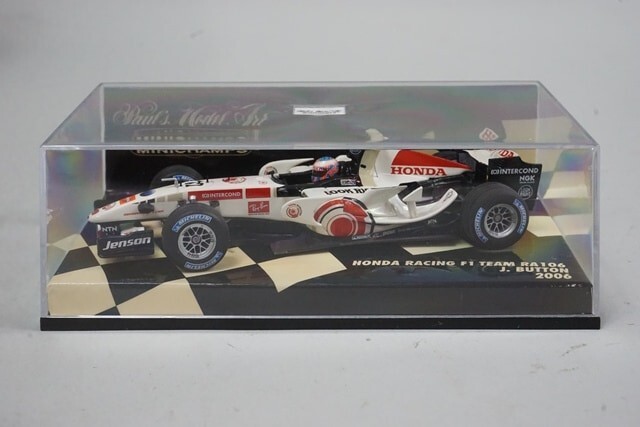 ミニチャンプス 1/18 Honda Racing F1 Team RA106 Minichamps 1:18 Honda RA106s - Jenson Button 2006 : r/f1models