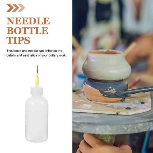 6 Pcs Dispensing Bottle Oil with Needle Applicator Precise Label - Picture 3 of 12