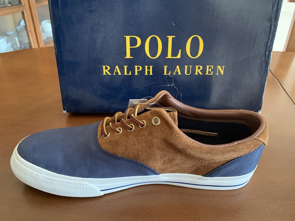 polo ralph lauren denim shoes for men | eBay display picture 3