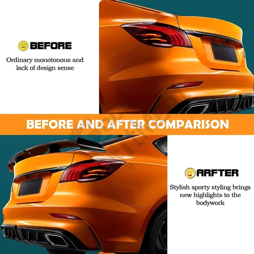 For Toyota GT86 Subaru BRZ Scion FRS 54" PROstyle Rear Spoiler Wing Carbon Fiber - Picture 8 of 14