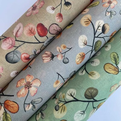 100 % Baumwolle Rasen Blume Design Blumenmuster Sommer Kleidung Rock Kleid seidiger Stoff