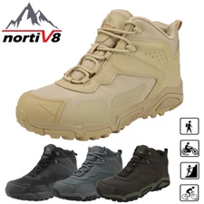 Men's Hiking Boots Outdoor Waterproof Breathable Comfort Work Trekking Shoes