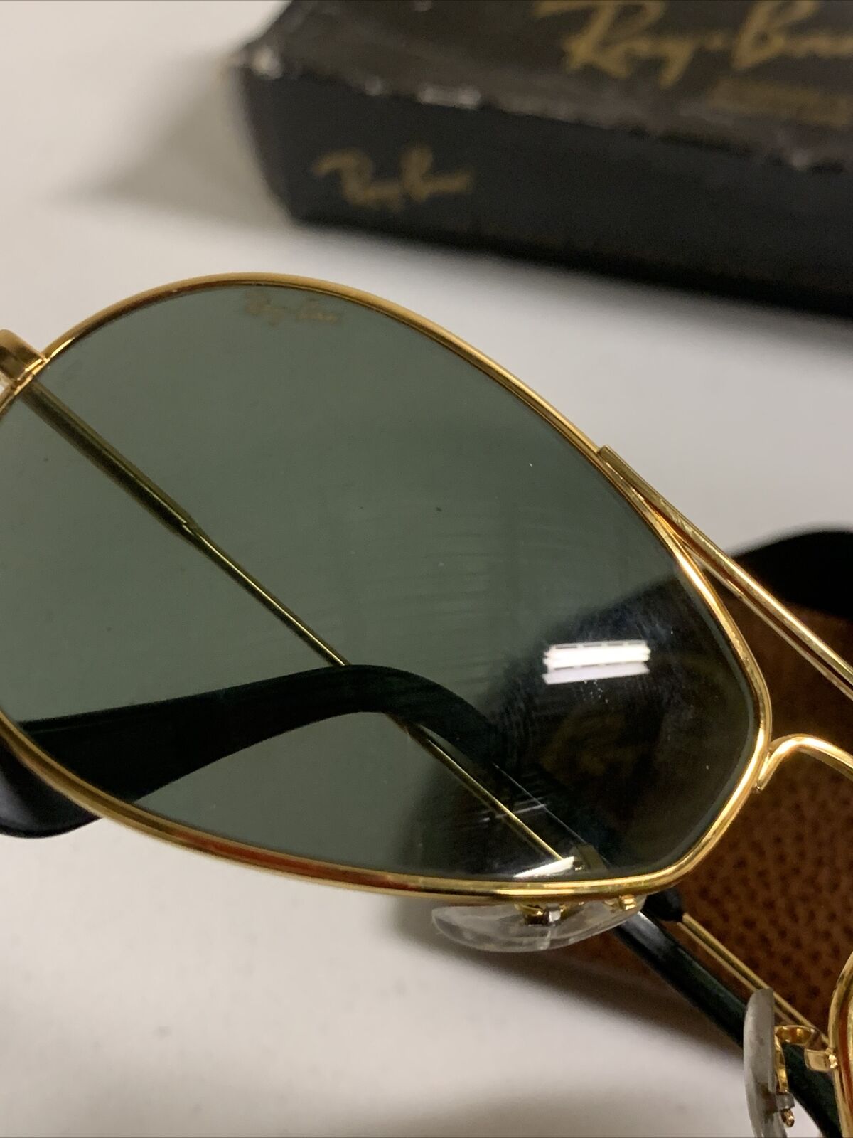 Vintage Rayban Arista Airboss Bausch And Lomb Wat… - image 9