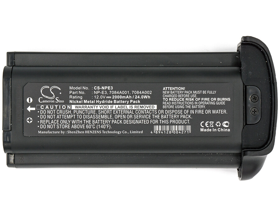 Canon 600d Batteria Premium Compatibile Per Canon NP-E3 - Modelli EOS 1D Mark II N, 7084A002, 7084A001 NUOVA Batterie Carica - Foto 6