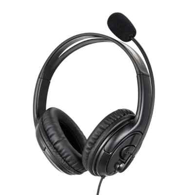 USB Headset with Microphone Noise Cancelling Computer Headphone for PC Chat Call