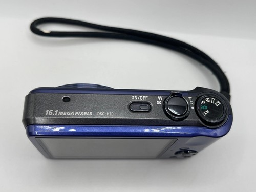 Sony Cyber-shot DSC-H70 Digital Camera 16.1MP with Accessories Blue - Picture 8 of 10
