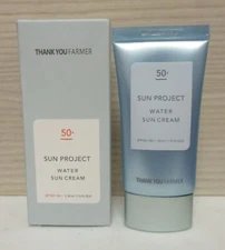 THANKYOU FARMER Sun Project Water Sun Cream SPF50+ 1.75Oz Korean Sunscreen SPF50