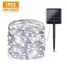 100/200/300 LED Solar String Fairy Lights Garden Outdoor Party Xmas Decor Lamp