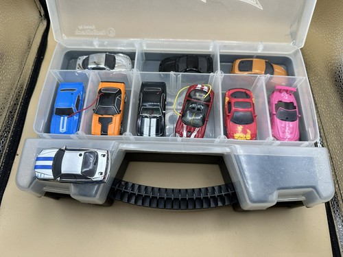 Radio Shack Zip Zaps Micro RC Cars Lot plus case and accessories