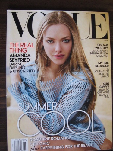 2014 - 21015 Vogue Magazine BLANCHETT, STONE, CHARLIZE, DEGENERES, KIDMAN - Picture 12 of 14