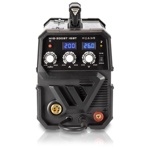Welder STAHLWERK MIG MAG 200 ST IGBT - shielding gas and FLUX gasless cored wire - Picture 3 of 6