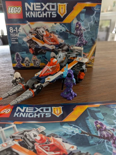 LEGO Nexo Knights 70348 Lance's Twin Jouster + 3 Figuren | Mit OVP und Anleitung