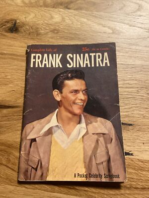 1955 Complete Life of Frank Sinatra - A Pocket Celebrity Scrapbook / Magazine