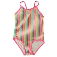 Kensie Girl 1 piece striped swim suit size 4