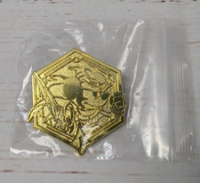 Disney Lorcana Gen Con 1st Anniversary Mickey Mouse Gold Limited Promo Pin 2024