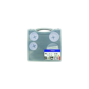 Scie Cloche Métal Bois Durs TIVOLY BIM D67-102mm Coffret 5pcs