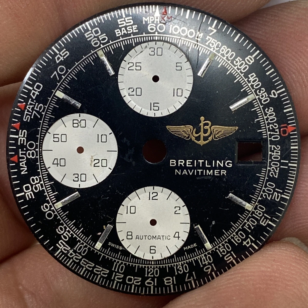 BREITLING Navitimer Dial Black Black Dial Breitling