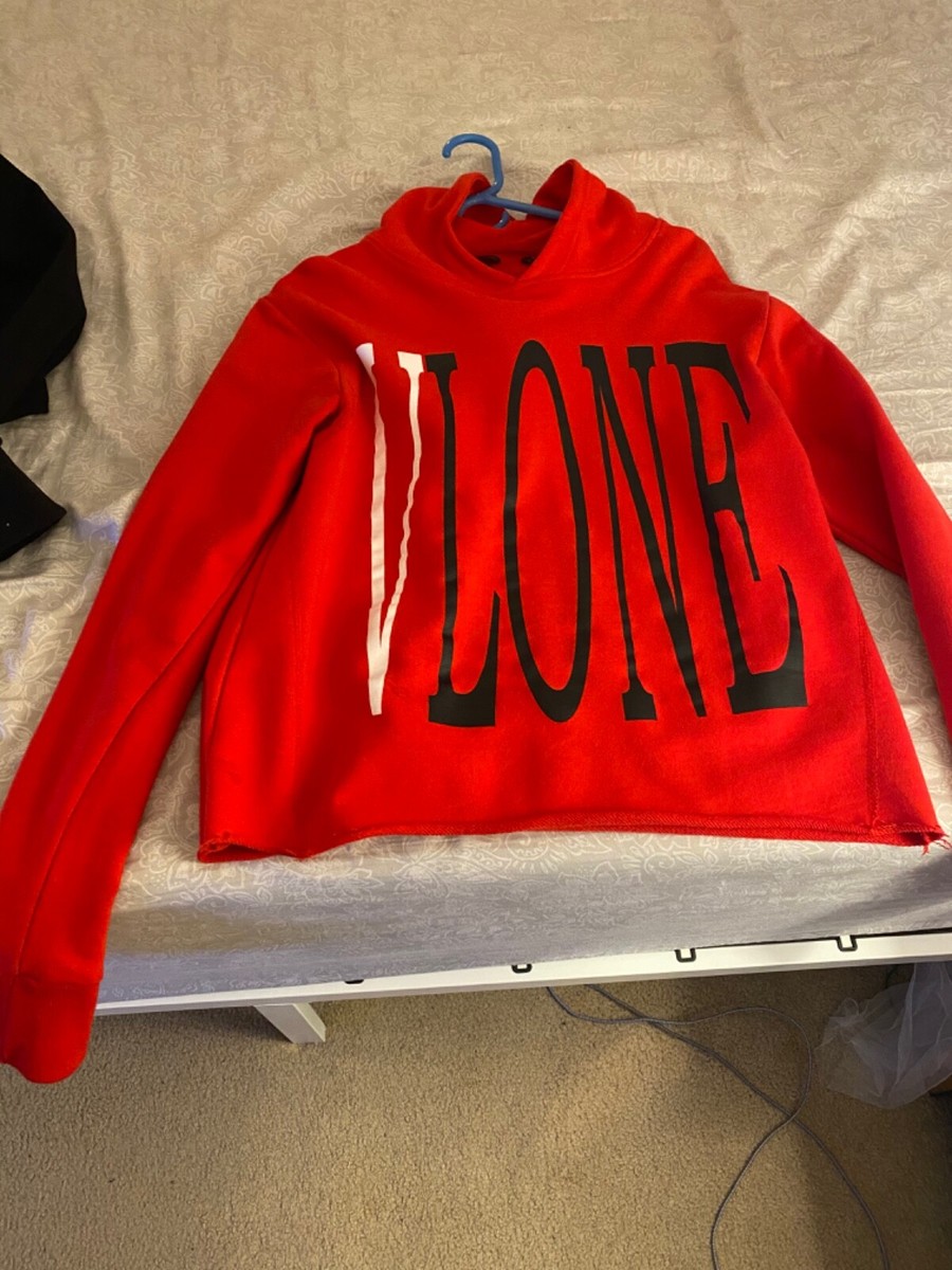 Vlone Staple Red / White Hoodie Size M | eBay