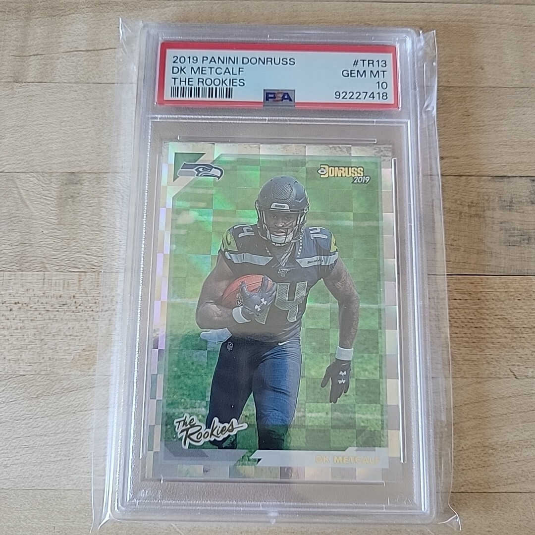2019 Donruss DK Metcalf The Rookies #TR13 PSA 10 Seahawks