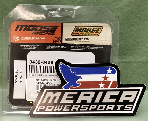 NEW GENUINE MOOSE RACING 0430-0455 Tie Rod End Kit