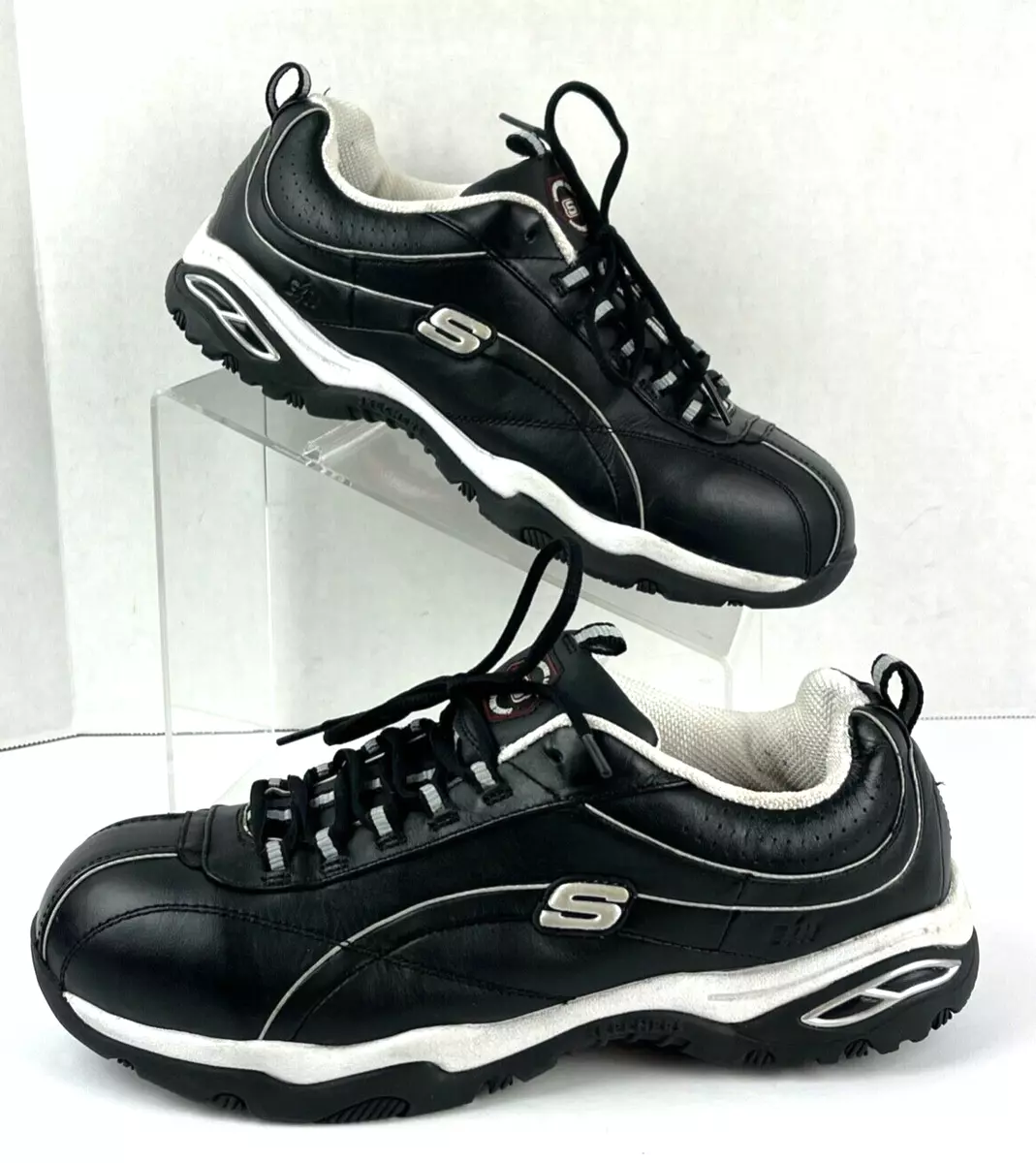 Skechers lightweight steel toe cheap shoes