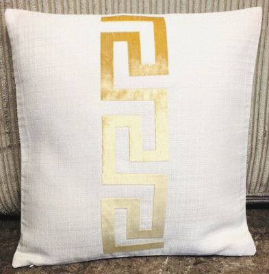 Greek keys/pattern Ivory Gold Middle Greek keys decorative