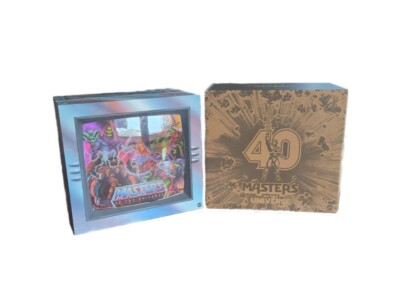Masters of the Universe ORIGINS: HE-MAN 40th ANNIVERSARY 4er Pack Mattel Exclusive