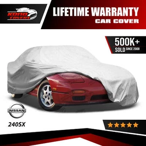 Pour Nissan 240Sx Hatchback 4 Couverture de voiture imperméable à la couche 1989 1990 1991 1992 1993