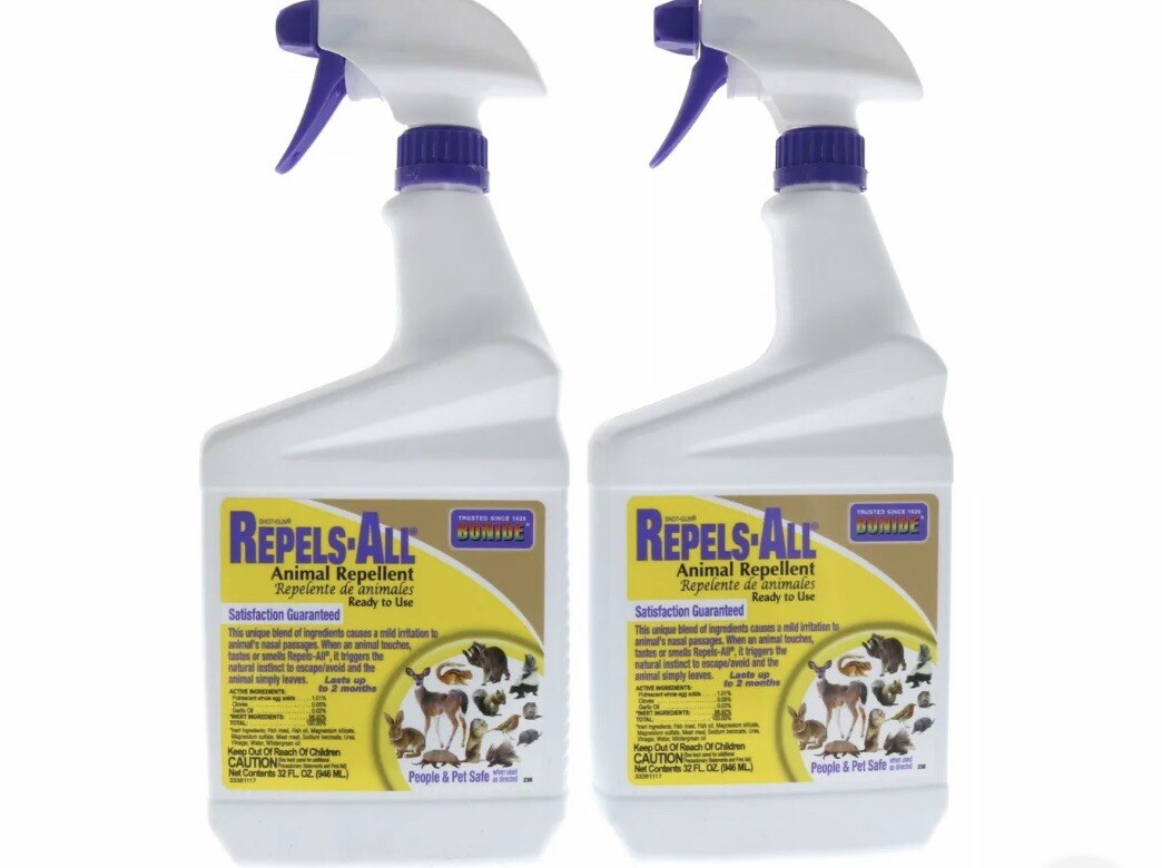 (2) Bonide Animal Repellent Spray 32oz New 37321002383 eBay