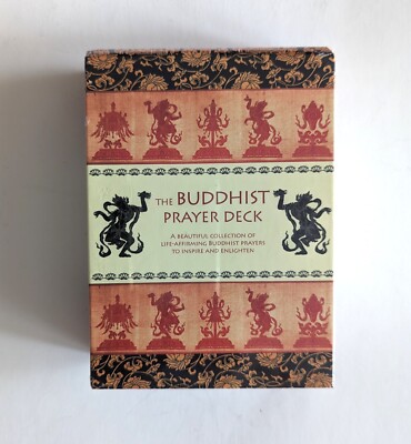 The Buddhist Prayer Deck 52 Prayer Cards with build in cardholders | eBay